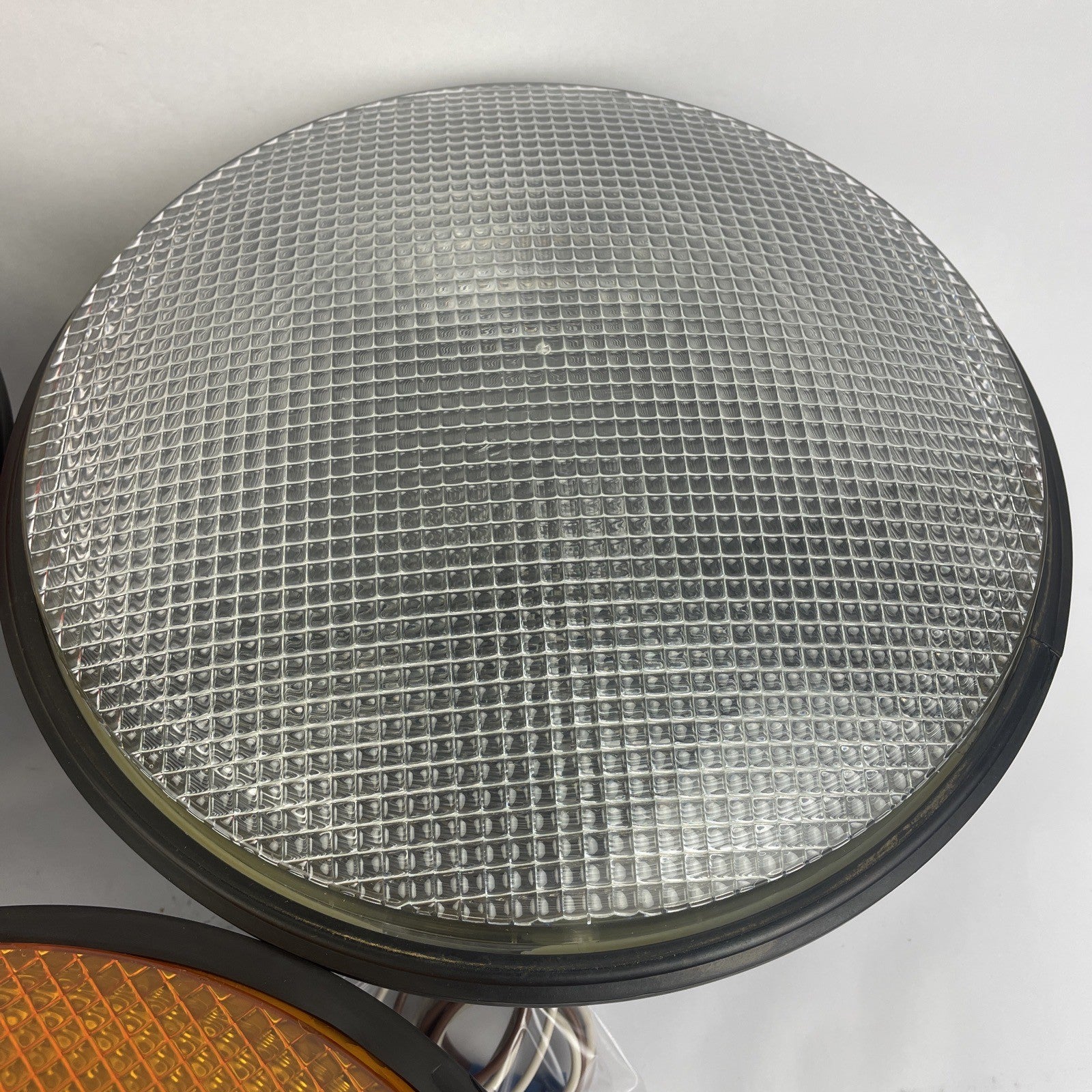 3 Dialight 4333230001XL RED GREEN YELLOW LED Circular Traffic Signal Lights 12"