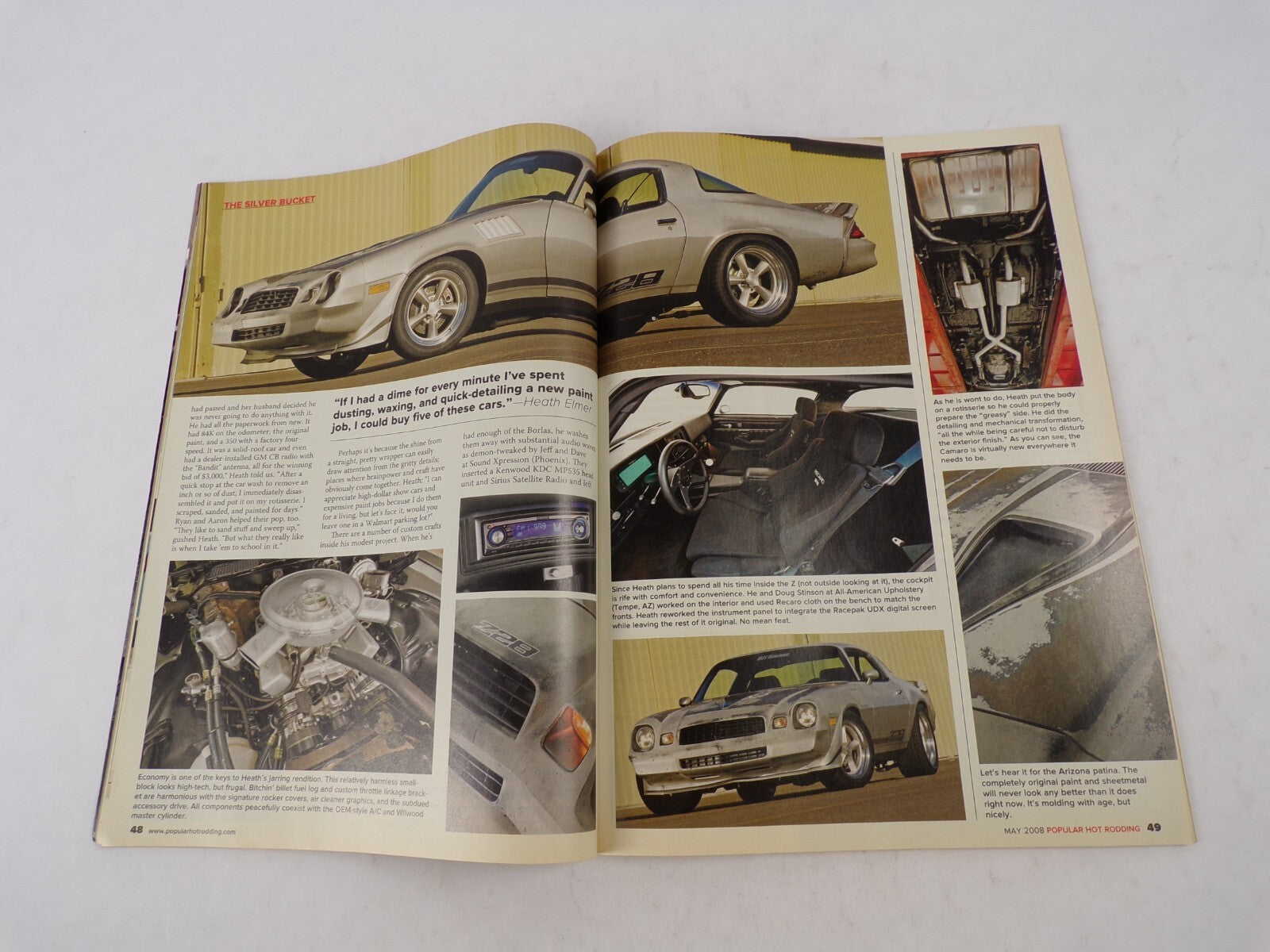 July 2008 Hot Rodding Magazine Street Freaks! Crazy Chevys With A Twist Uncover
