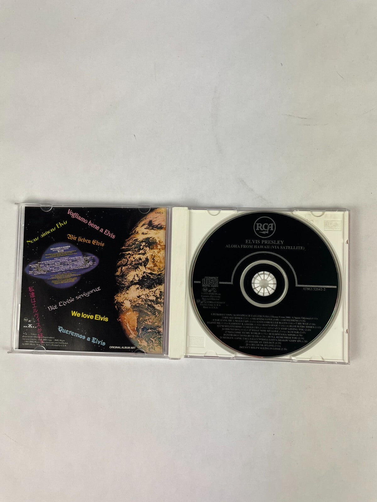 Elvis Aloha From Hawaii Via Satellite CD #5