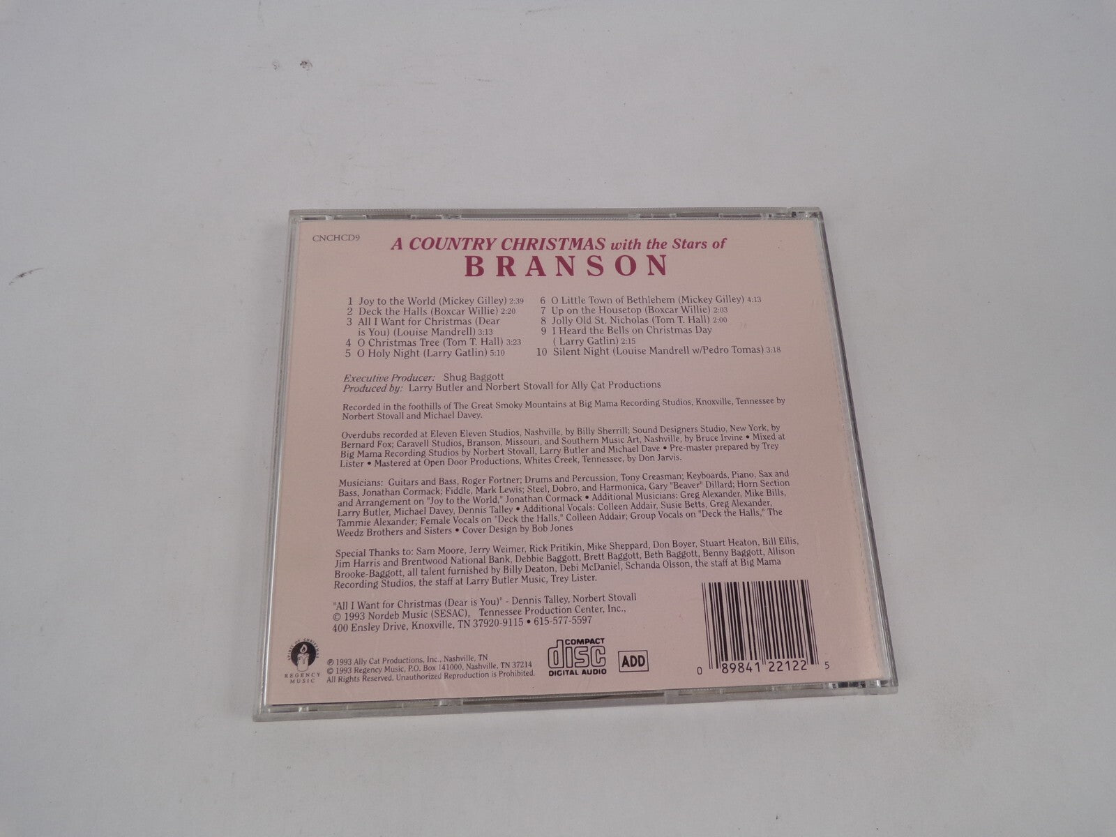 A Country Christmas With The Star Of Branson Featuring Mickey Gilley Larry CD#67