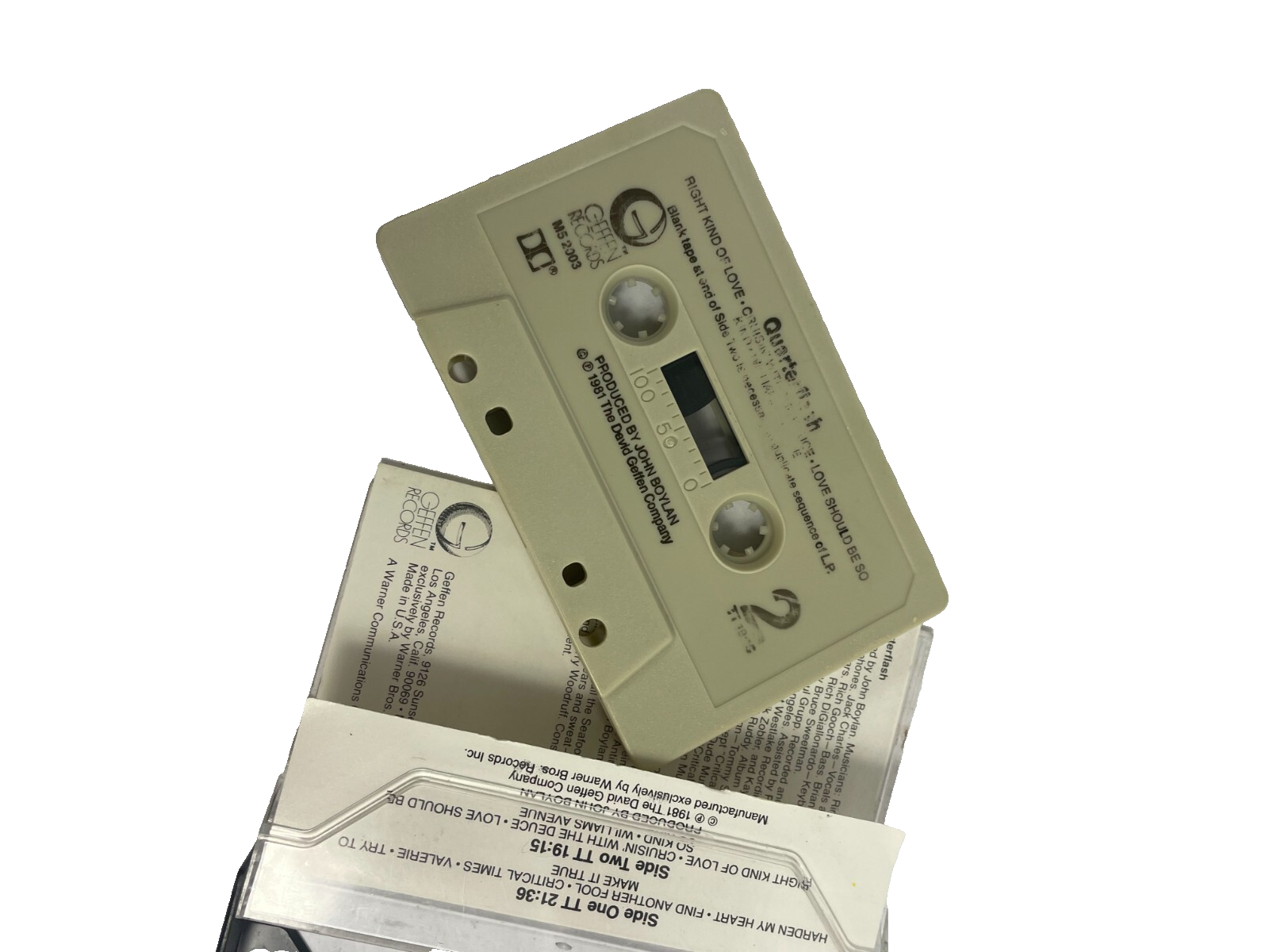 Quarterflash Harden My Heart Find Another Fool Critical Times Valerie #Cassette