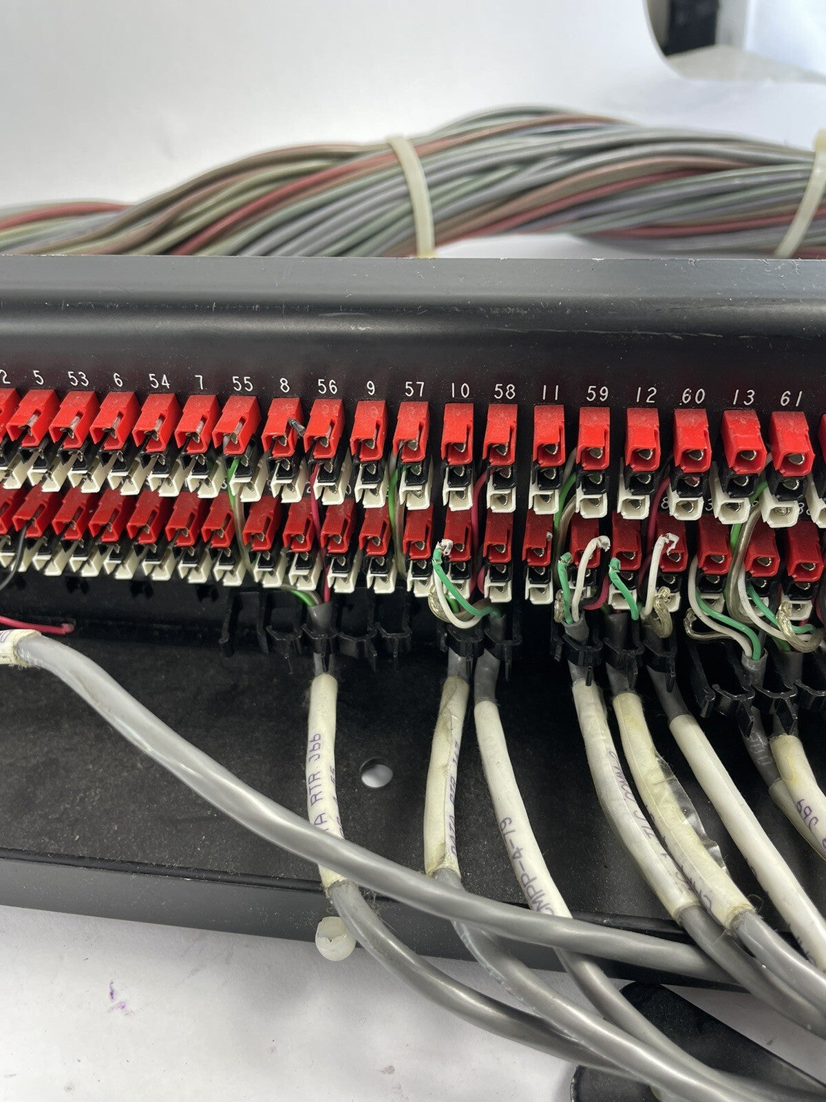 Bantam TT ADC 96 patchbay connected  to ADC UP-96NMKII  PPC RACKMOUNT PATCHBAY 2