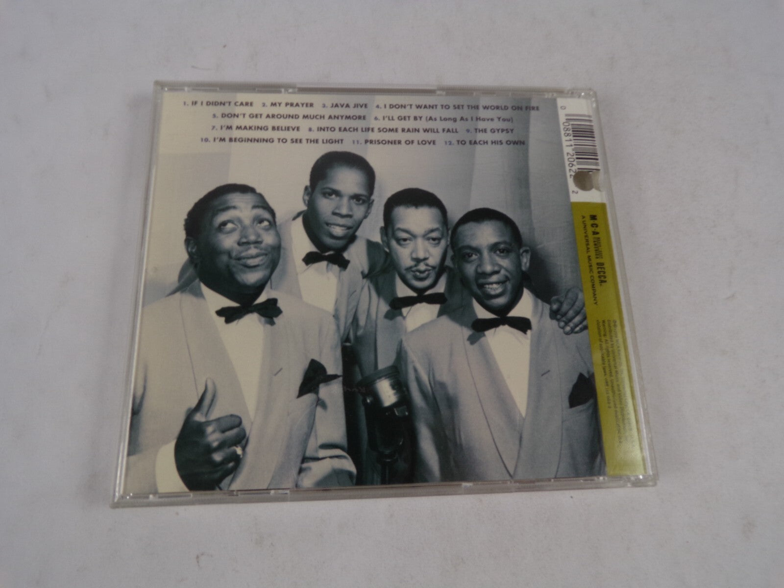 The Best Of The Ink Spots Te Millennium Collection If I Didn't Care My CD#22
