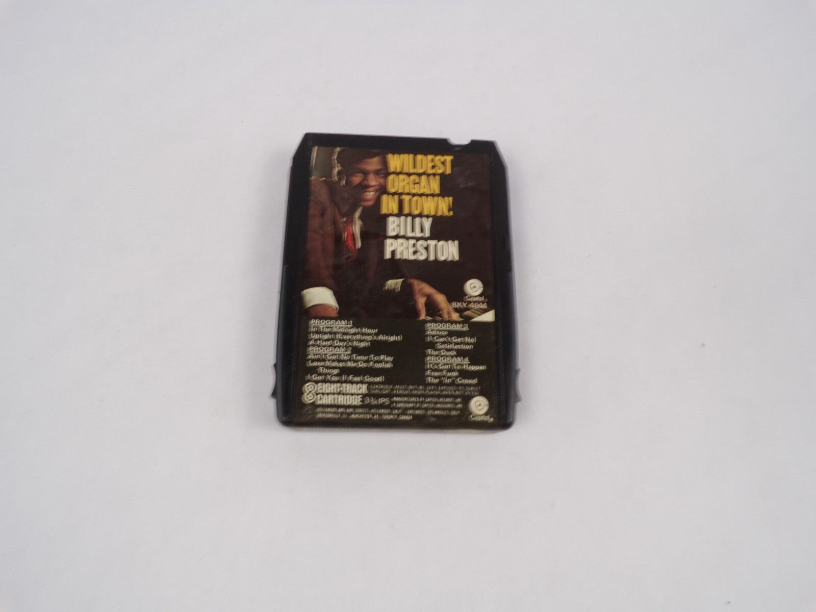 Wildest Organ In Town! Billy Preston In The Midnight Hour Stereo Tape Cartridge