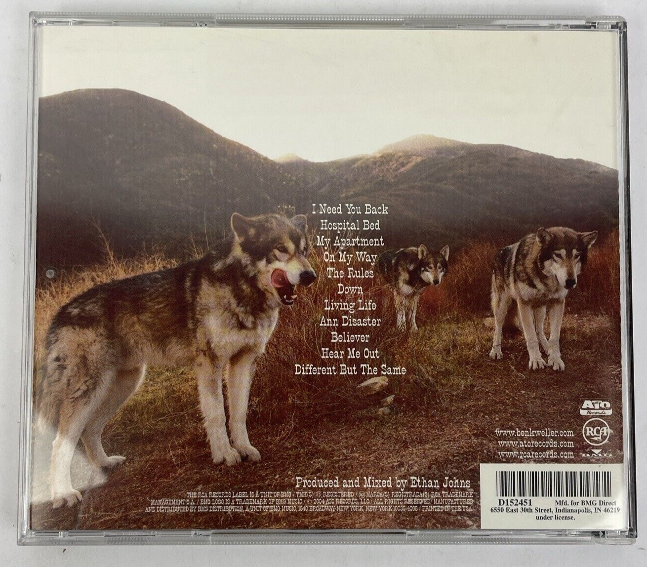 Ben Kweller - On My Way Digital Audio CD ( 2004 ATO Records) -JK