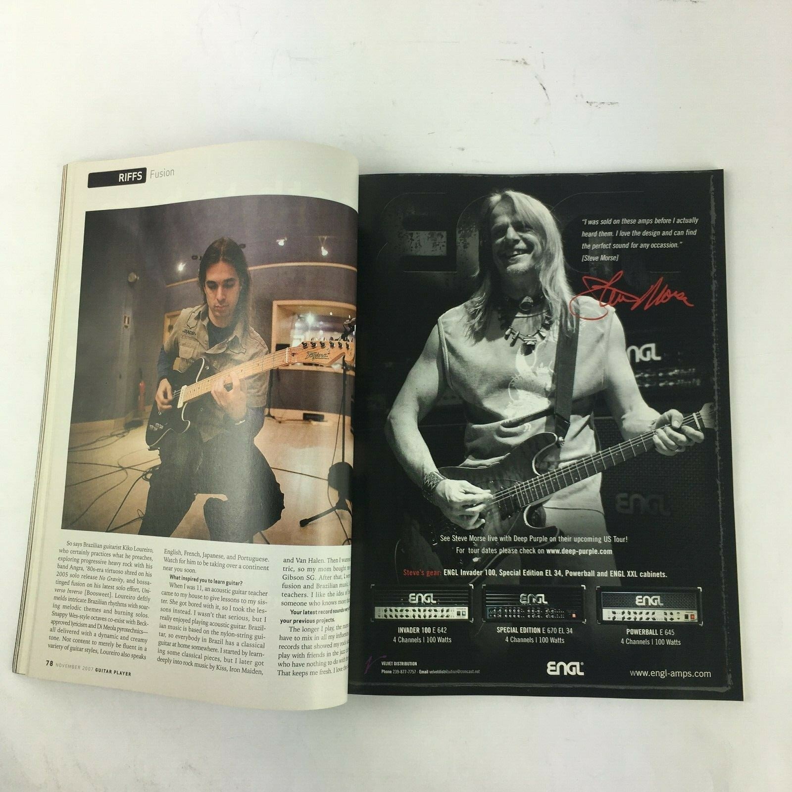 November 2007 Guitar Player Magazine Play Like Your Heros A to Z Henry Kaiser