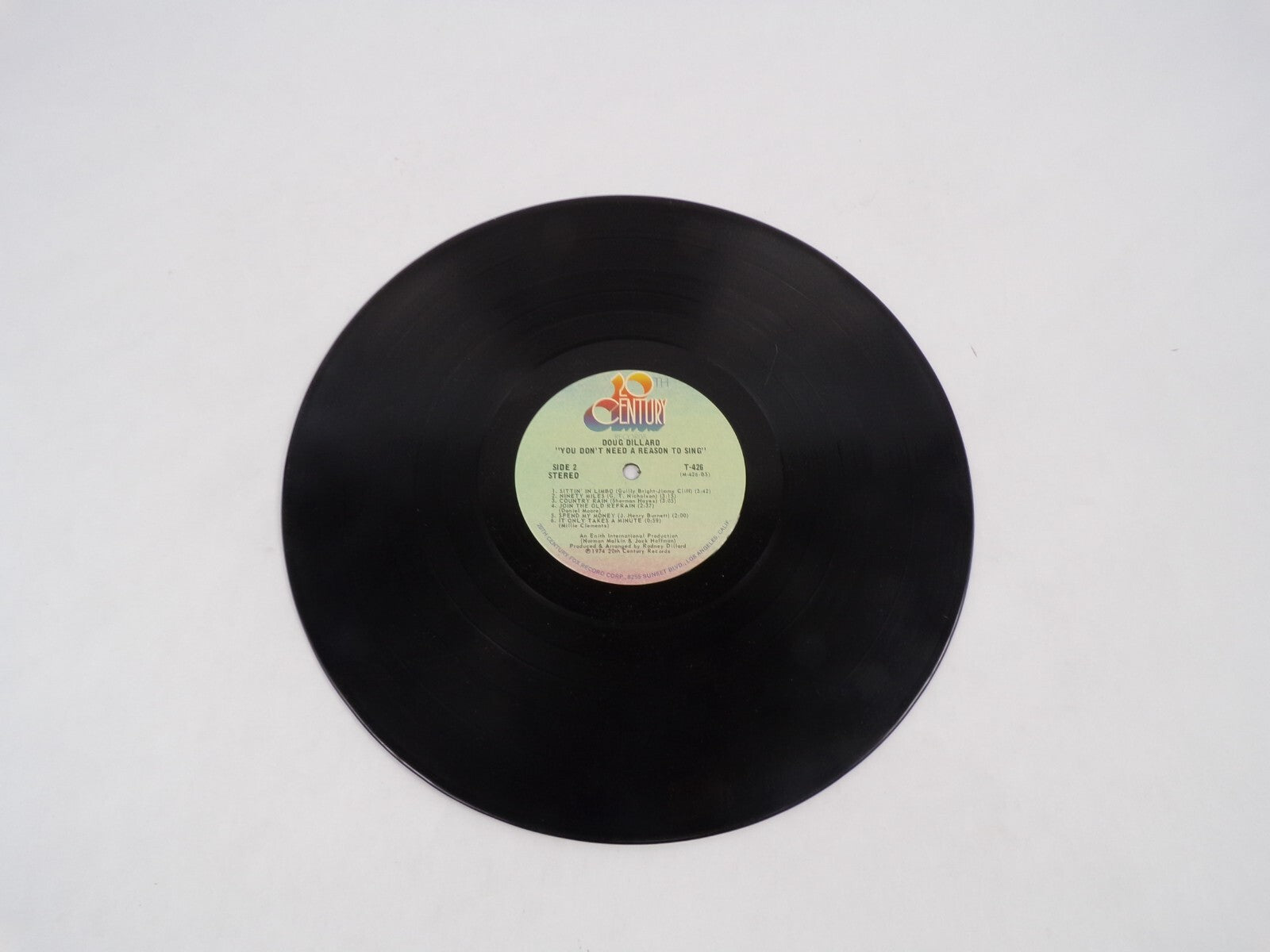 Douglas Flint Dillard Spend My Money Country Rain Music Country Vinyl Record