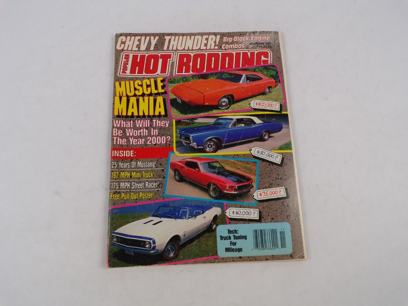 May 1970 Hot Rod Magazine Chevy Thunder! Muscle Mania Big-Block Engine Combos Po
