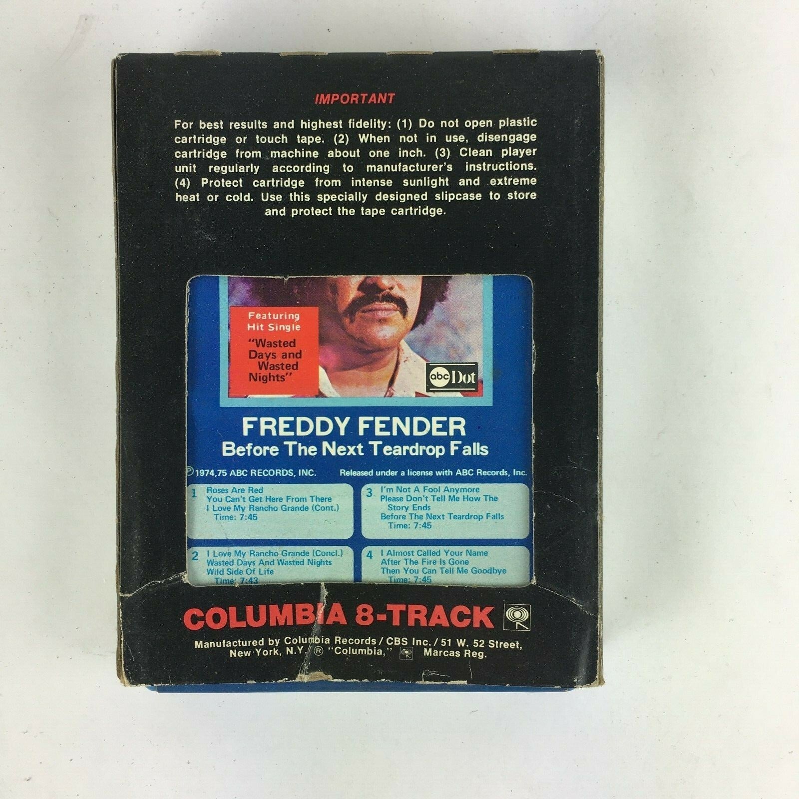 IN ONE TAPE CARTRIDGE: VERY SPECIALLY PRICED