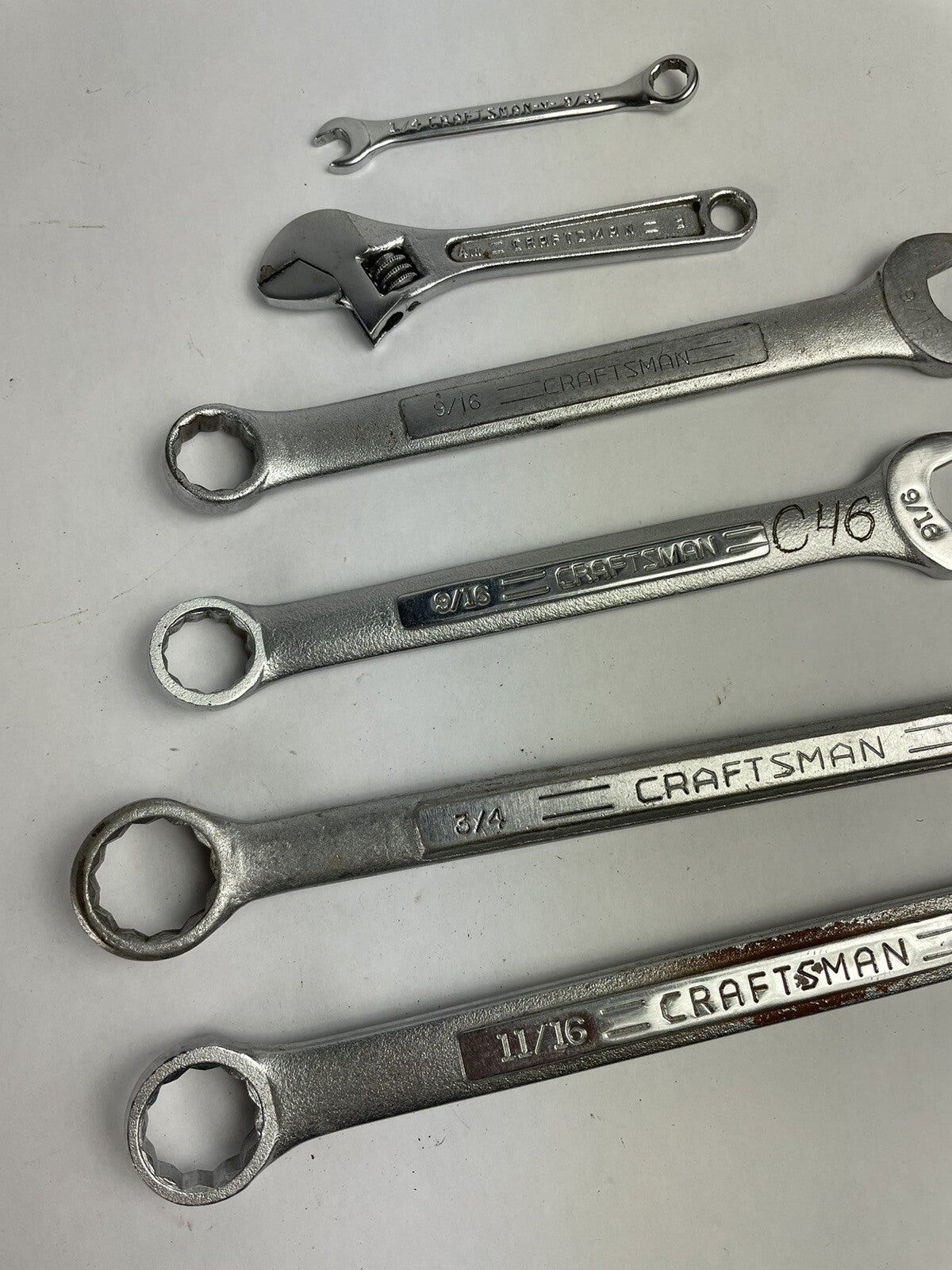 Lot of Vintage Craftsman Wrenches