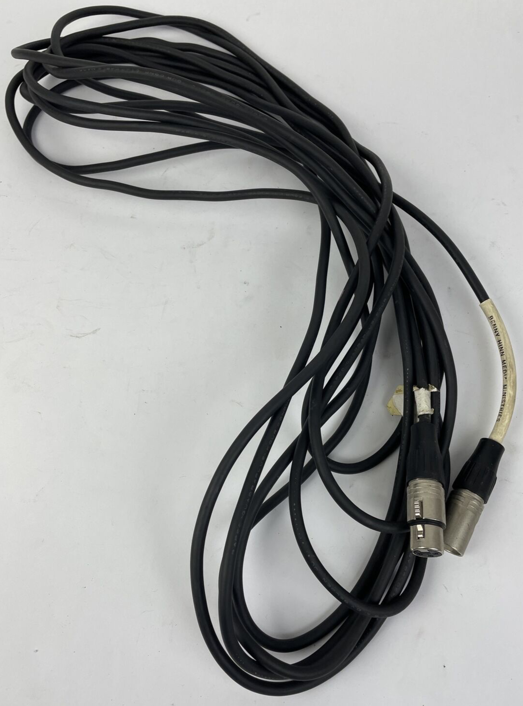 Neutrik XLR Microphone Cable Male To Female 3-Pin Mic Audio Lead 30ft Black