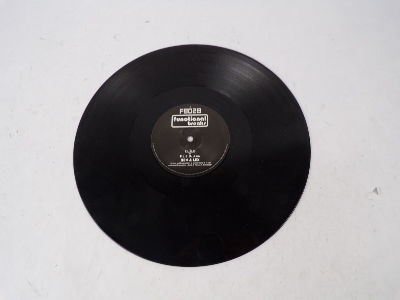 Twenty Eight Functional Breaks F.L.E.D. (LP Mix) Ben & Lex Vinyl Record