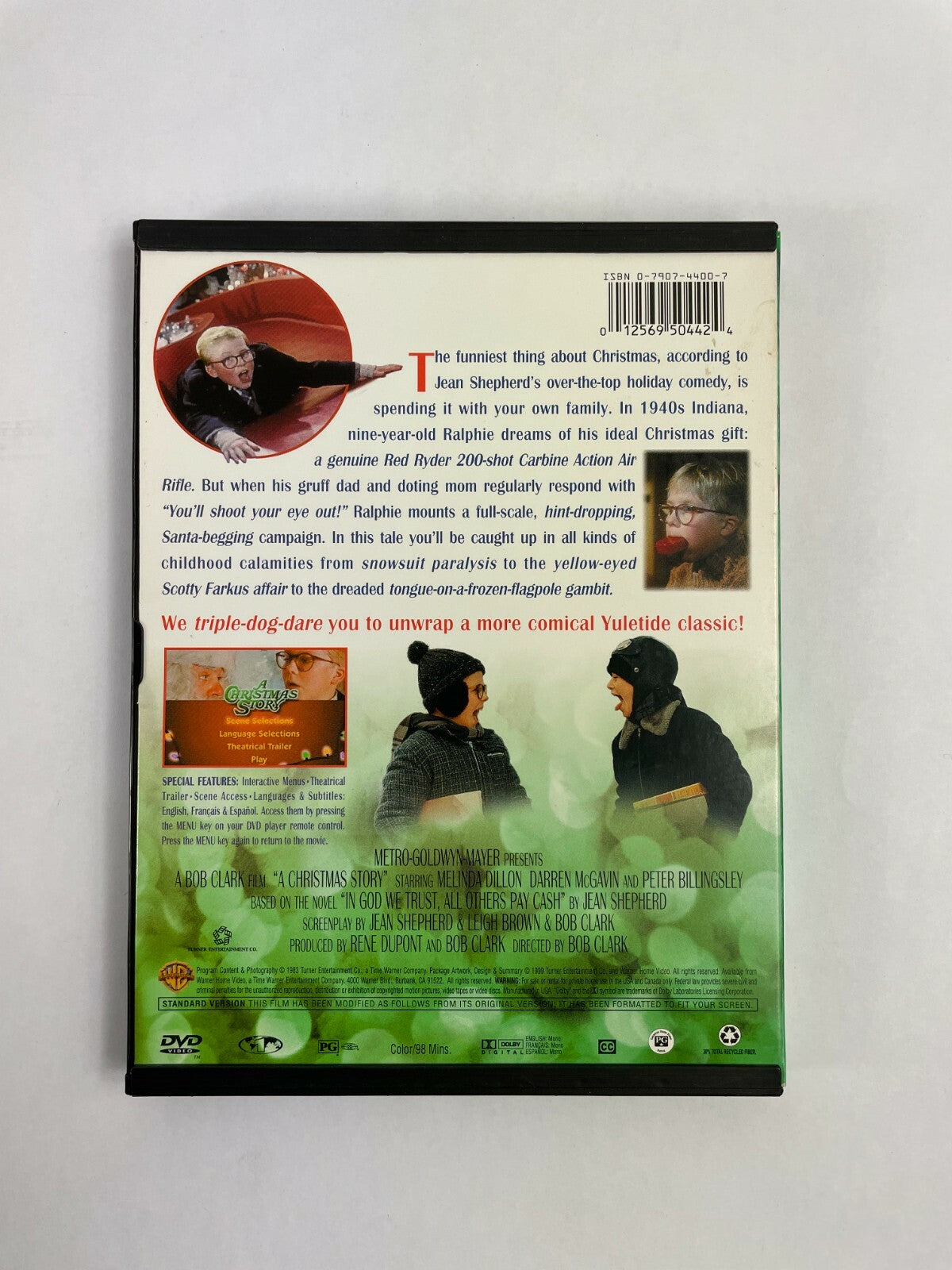 " A Christmas Story " Peace Harmony Comfort and Joy Maybe Next Year DVD Movies
