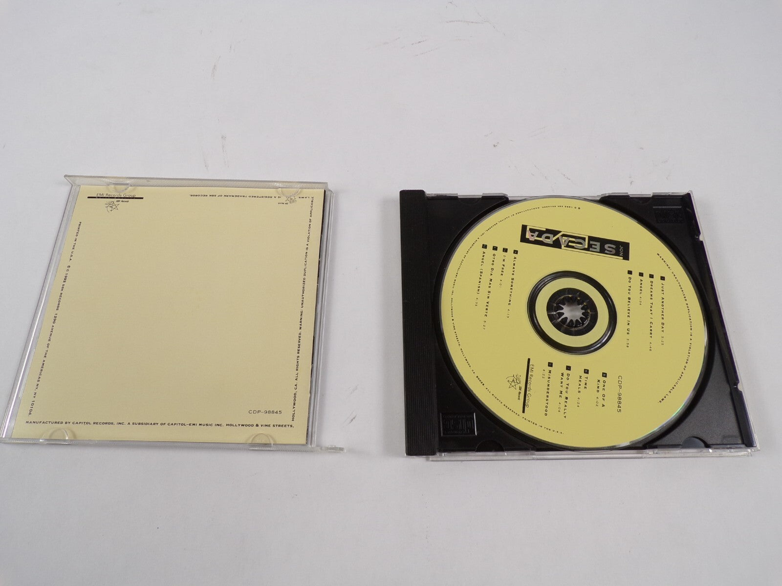 Jon Secada Dreams That I Carry Do You Belive In Us Angel One Of A Kind CD#47