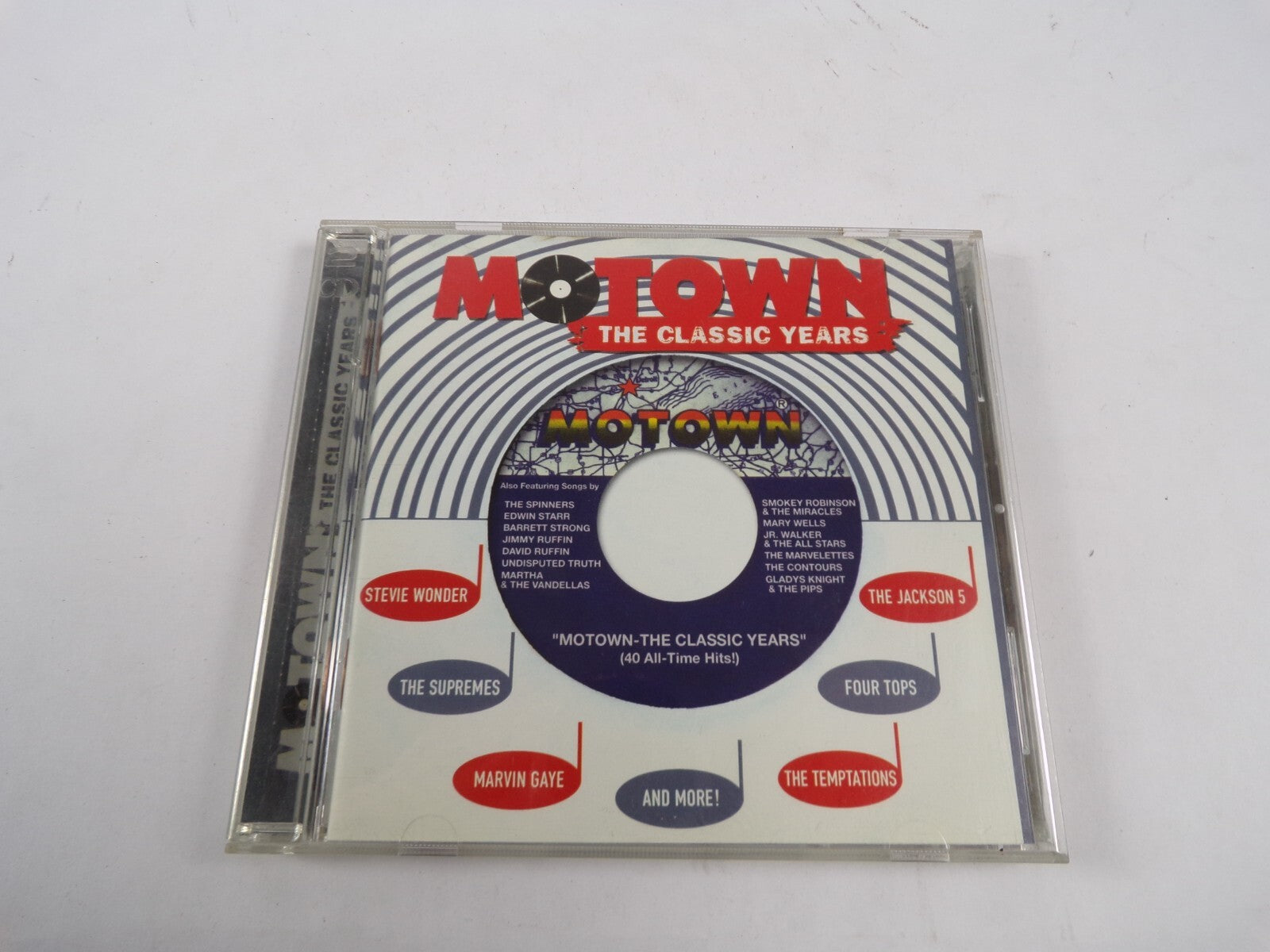 Motown The Classic Years Stevie Wonder The Supremes Marvin Gaye CD#48