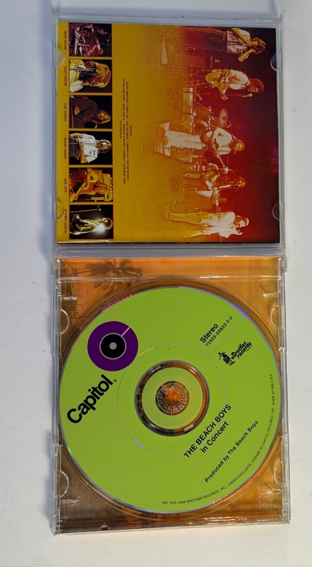 The Beach Boys -  In Concert CD 2000 Live 24-Bit Remaster Capitol Records Stereo