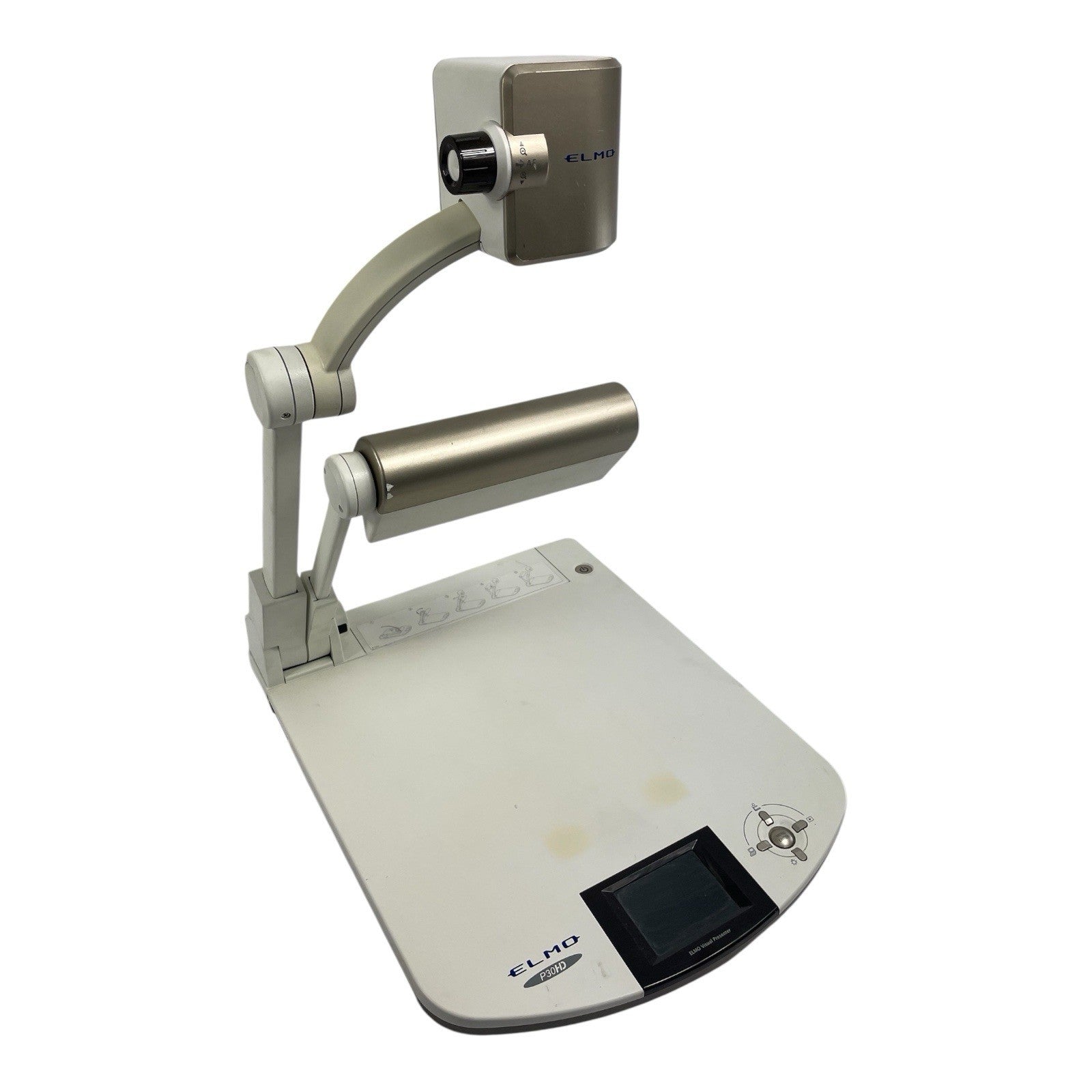 Elmo P30HD Digital Visual Presenter with Power supply White with Power Adapter