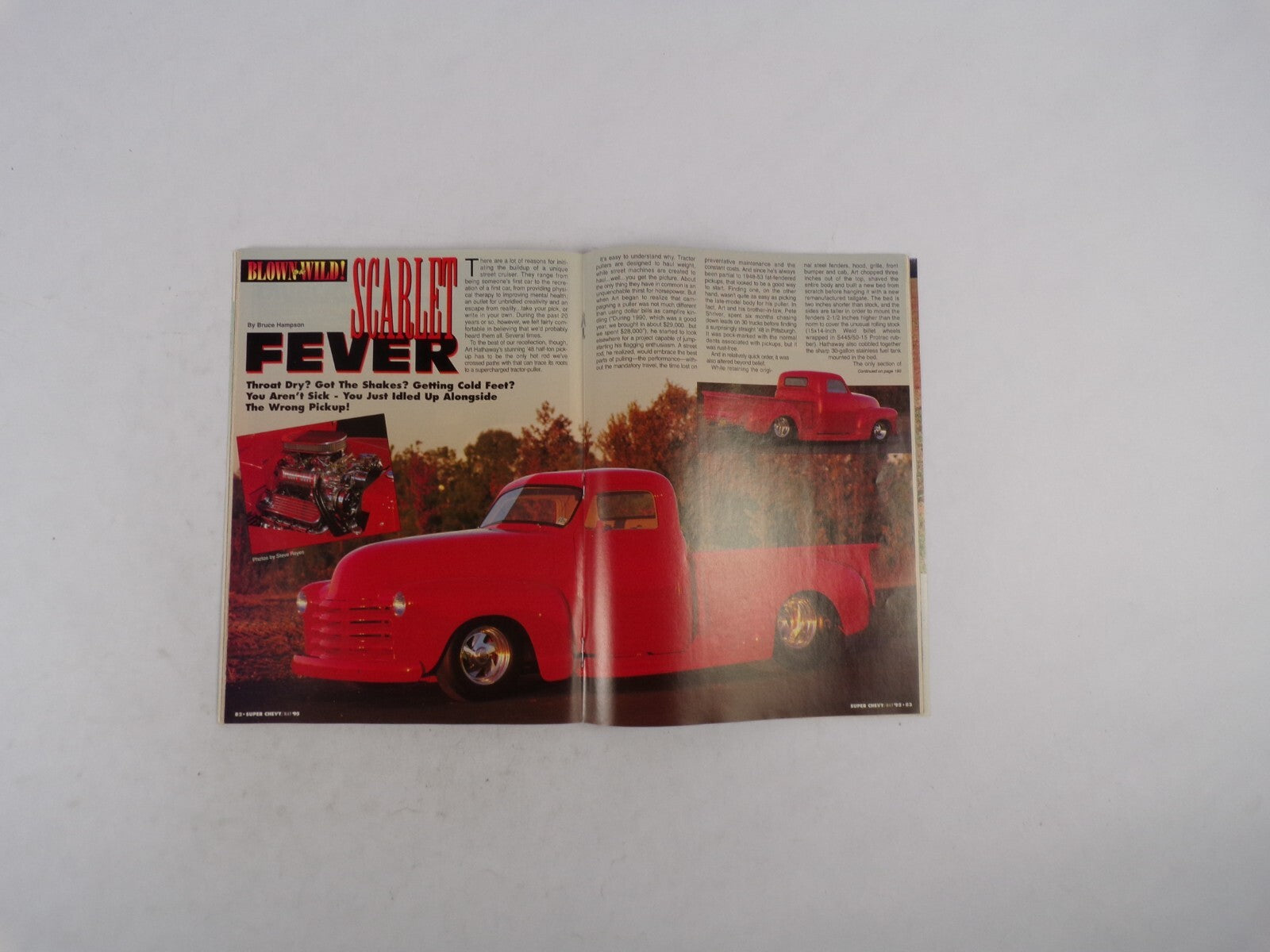 May 1995 Super Chevy Special Blown To Be Wild Supercharged Street Freaks! Tubula