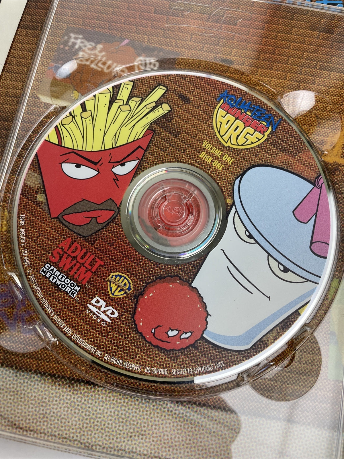 Aqua Teen Hunger Force Volume One DVD Video Adult Swim Cult Animated Comedy