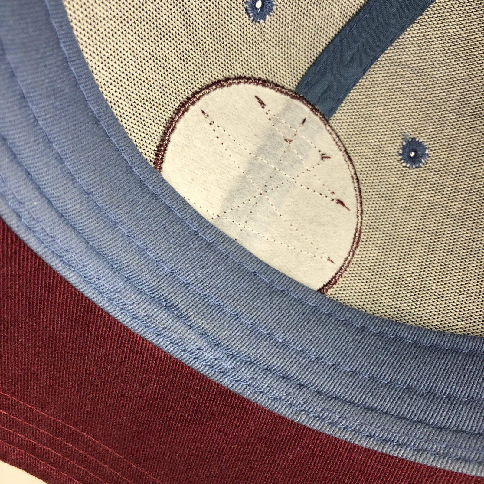PURE HOCKEY Est. 1994 Light Blue 100% Cotton Adjustable Snapback Icon Cap Hat 