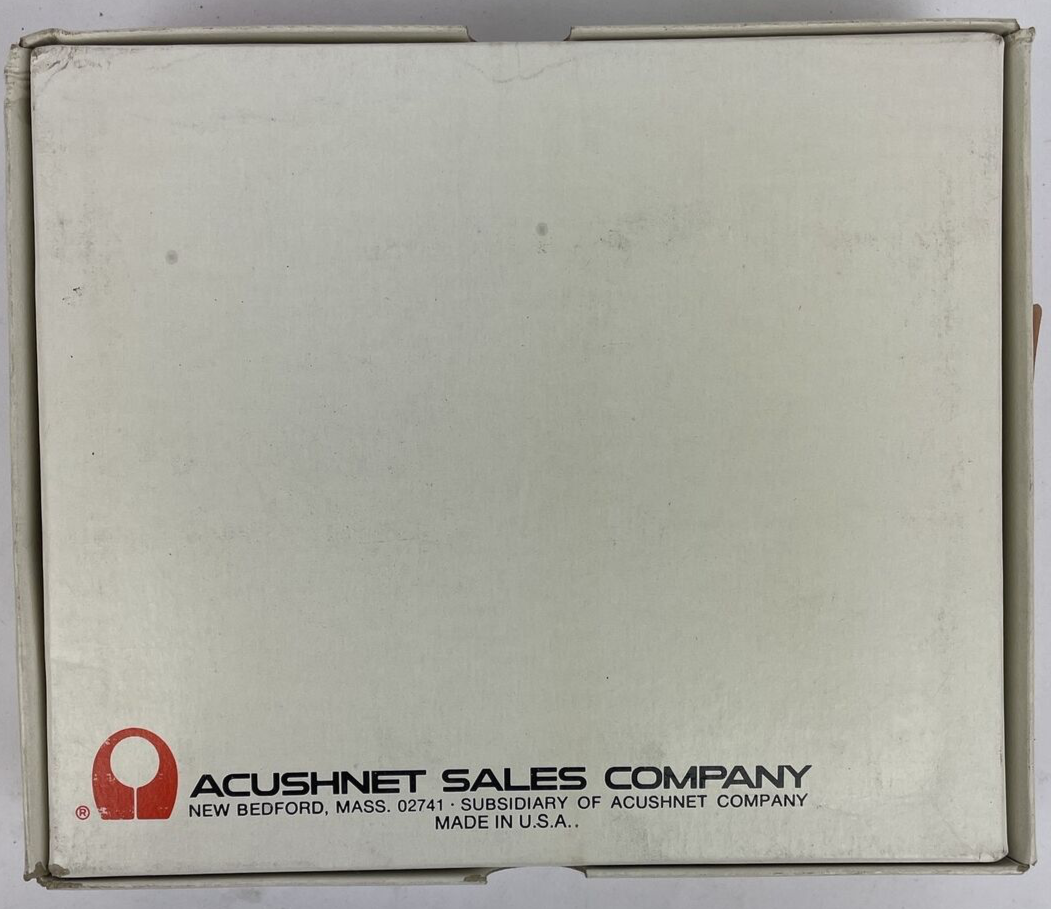 Vintage 12 Titleist by Acushnet golf balls dozen with original box collectible set