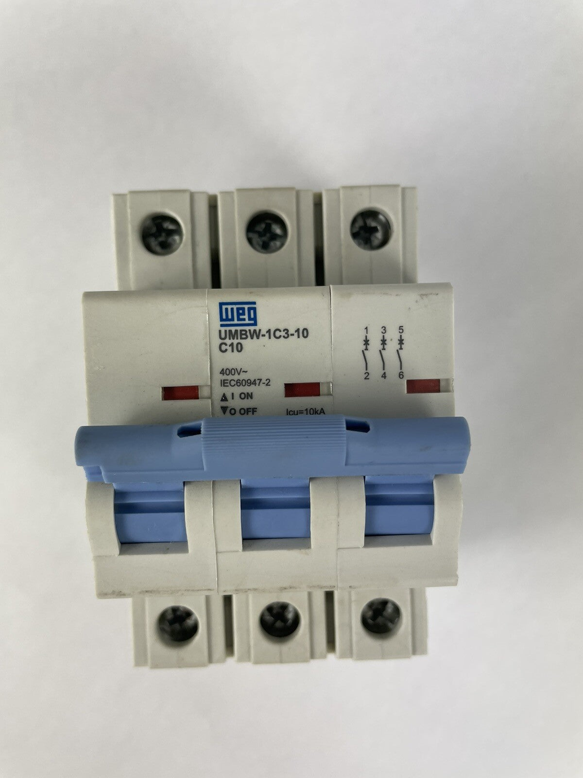 WEG Electric Miniature Circuit Breakers, UMBW Series UMBW-1C3-10