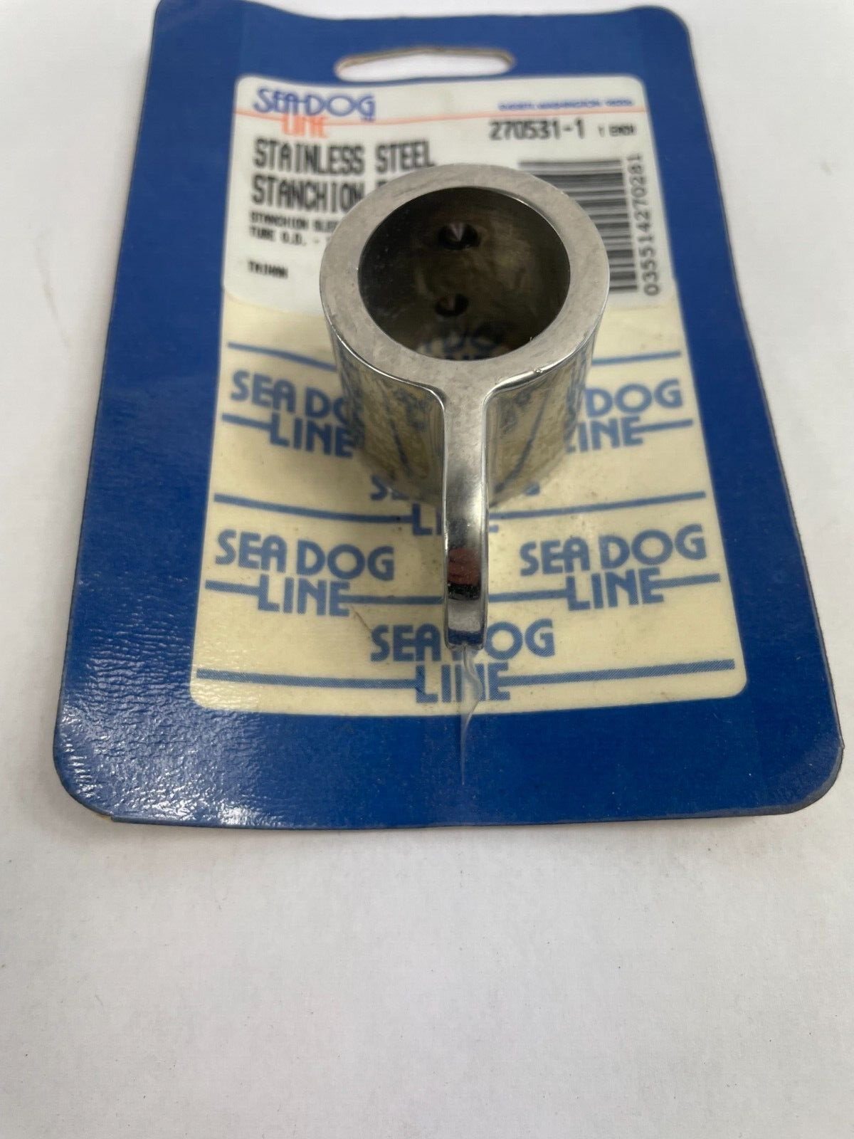 Seadog Line Stainless Steel Stanchion Fitting Stanchion Sleeve With Eye 1 Each