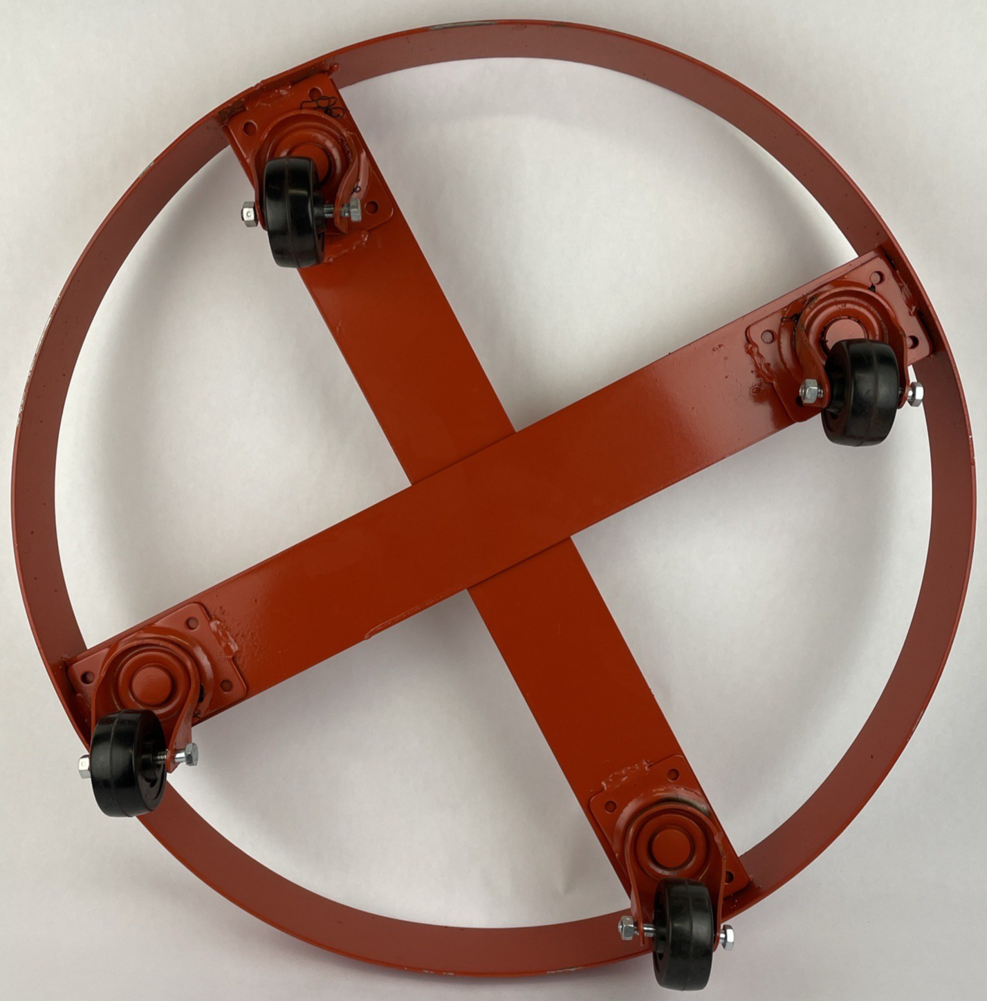 OEM MECO Steel Drum Dolly 700 Lb. Capacity Model 435RMCM 23.5" OD