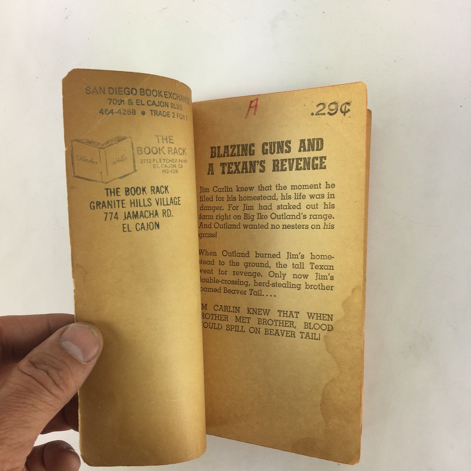 Rustler's Trail Jim Carlin wanted a homestead-not a plot on boothill! Lee Floren