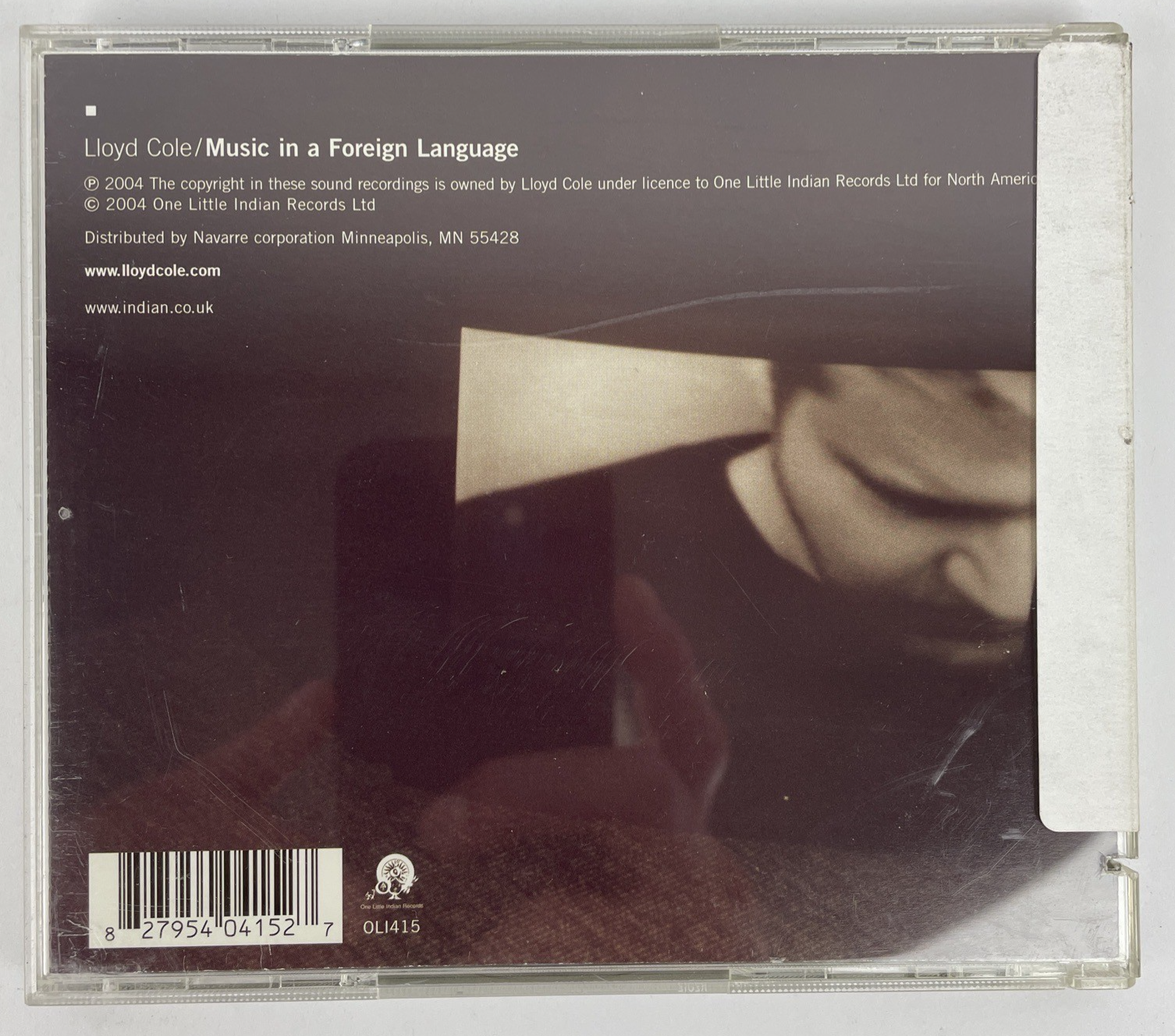 Lloyd Cole : Music in a Foreign Language Digital Audio CD (2008) Mint Disc #3