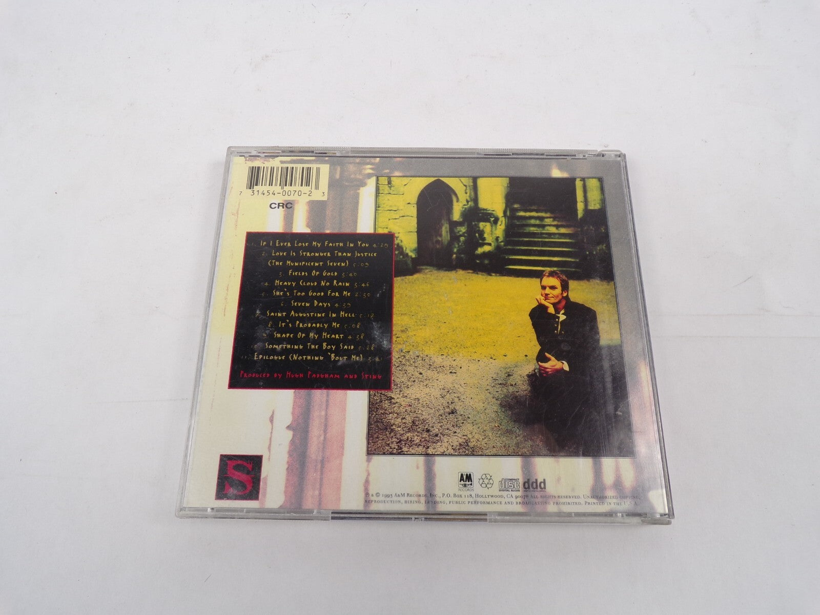 Sting Ten Summuner's Tales I Ever Lose My Faith In You Love Is Stronger CD#26