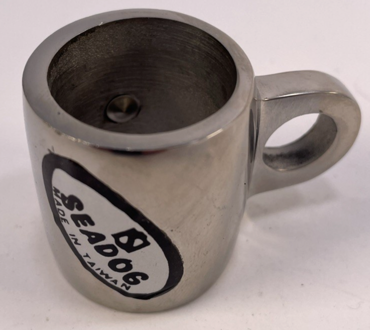 SEA DOG Sea-Dog Stainless Steel Boat Marine 7/8" Stanchion Sleeve with 3/8" Eye