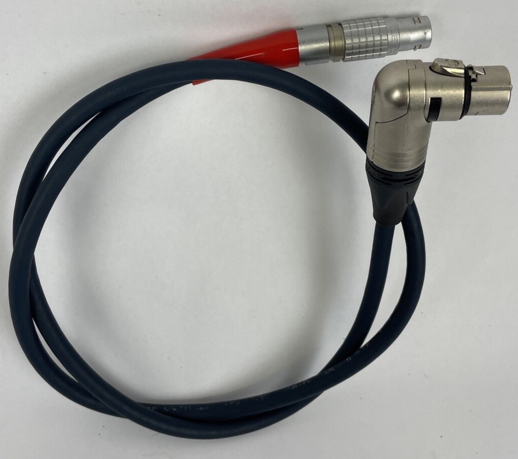 OEM LEMO 6 PIN Male to  4-pin XLR Female OEM Neutrik Cable 3.5 FT