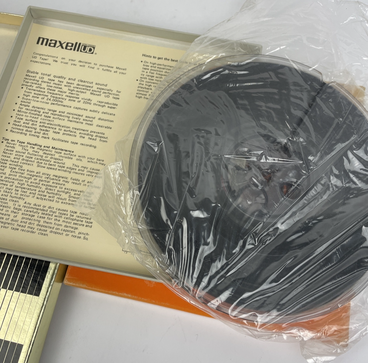 3 x Maxell UD 35-90 Hi-Output Extended Range Low Noise 7” Reel to Reel LOT