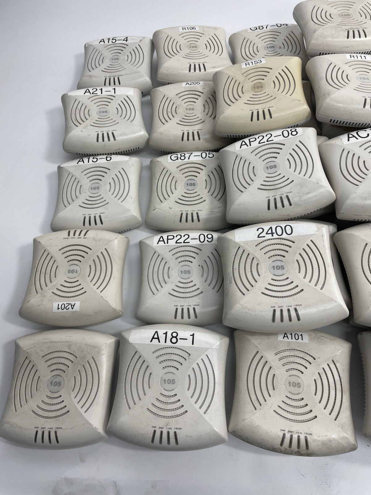 Lot of 43 Aruba AP-105 Ethernet 10/100/1000Base-T Wireless Access Point