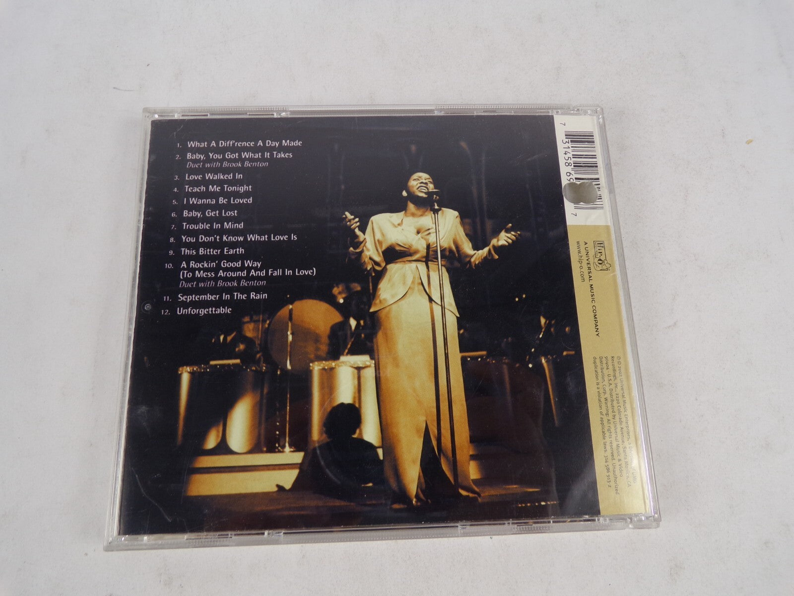 The Best Of Dinah Washington What A Difference A Day Made Love Walked In CD#55