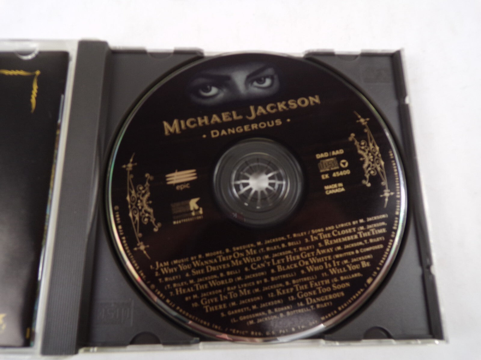 Michel Jackson Jam  Why You Wanna Trip On Me In The Closet CD#57