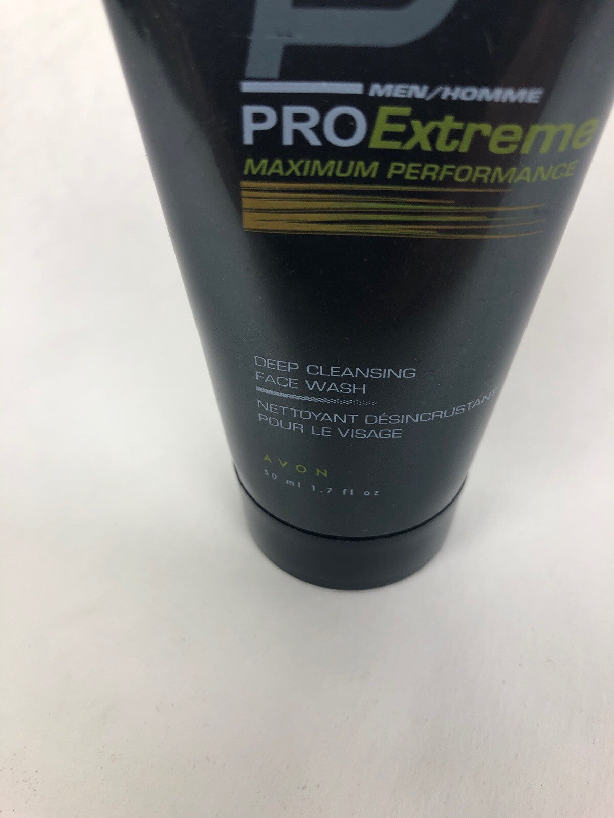 AVON Pro Extreme Deep Cleans Mens Face Wash 1.7 Oz Cleanser Travel Size * Rare