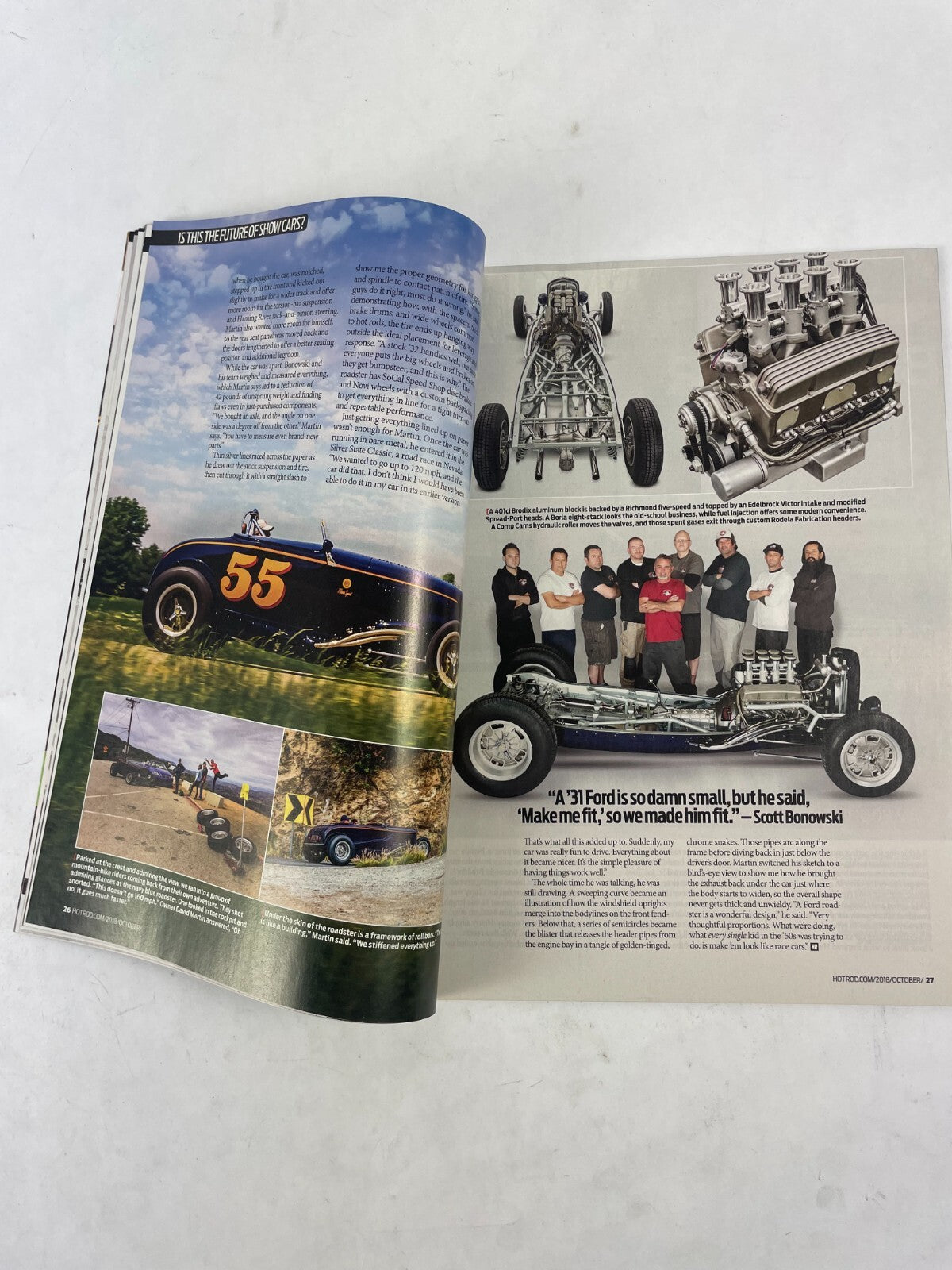 October 2018 Hot Rodding Magazinee Builda 1,000 HP Hemi Mail-Order Parts Basic