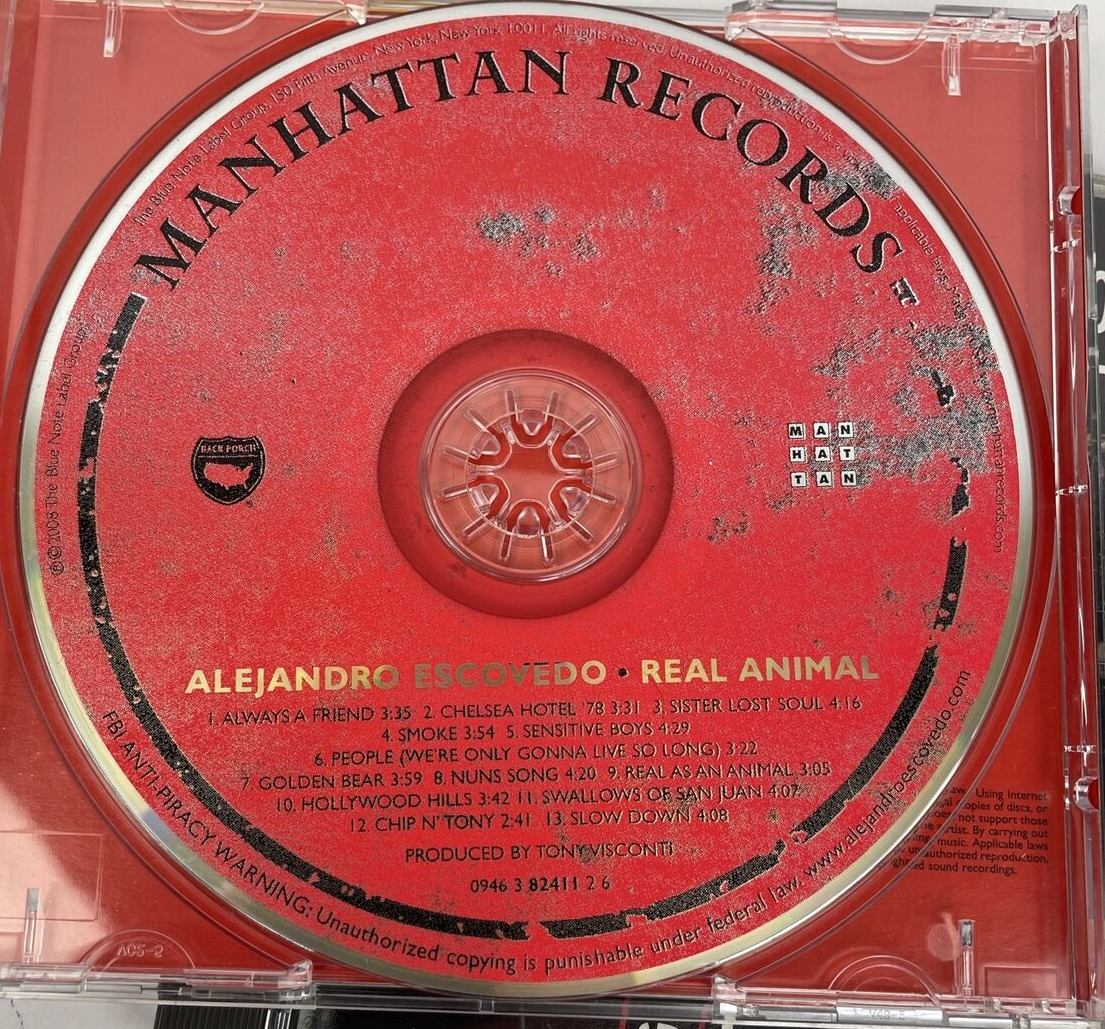 3 x Alejandro Escovedo CD Lot - Gravity 92 - Real Animal 08 - Boxing Mirror 06