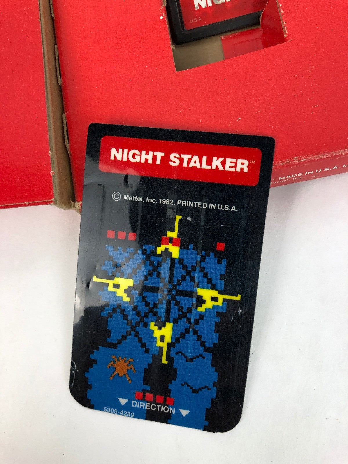 Mattel Electronics Night Stalker INTV Release ( Intellivision ) - Fast Shipping.