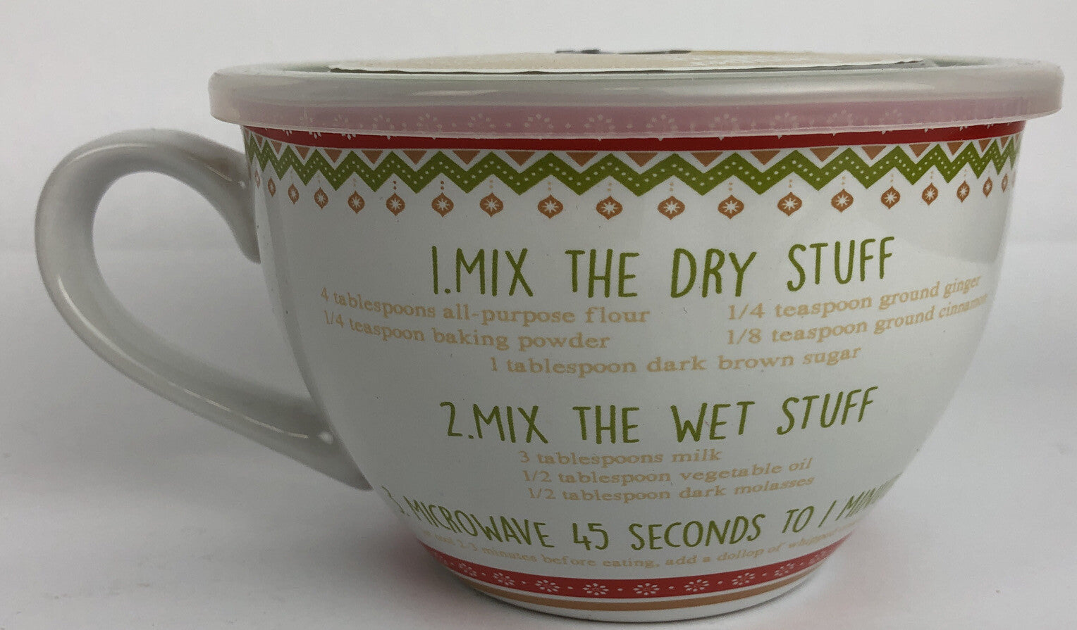 Pier 1 Stoneware 22oz Souper Mug BPA Free W Steam Vent Oven Microwave Dishwasher