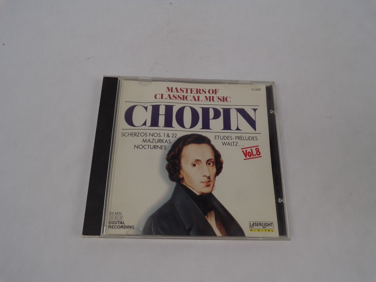 Masters Of Classical Music Chopin Scherzos Nos. 1 & 22 Mazurkas Nocturnes CD#71