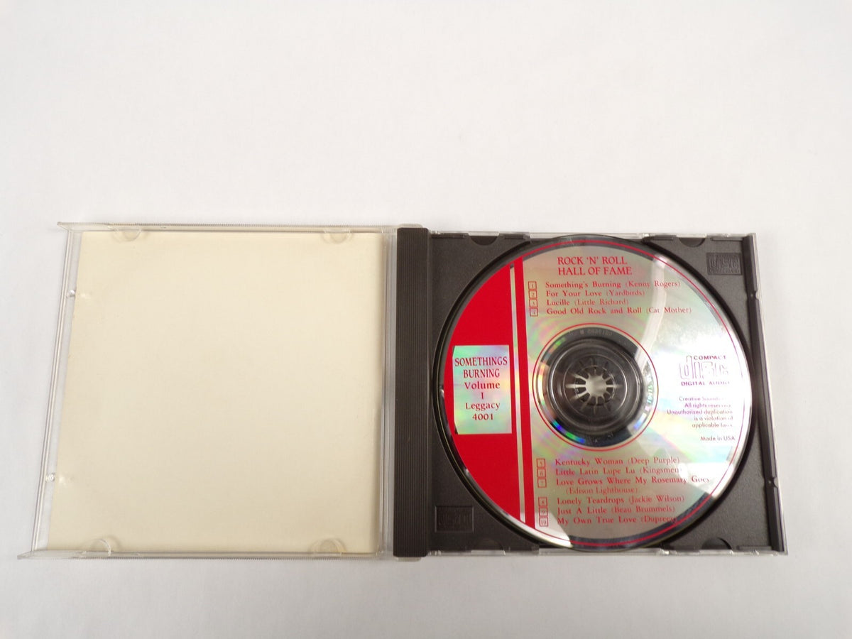 Rock N Roll Hall Of Fame Somethings Burning For Your Love Lucille CD#54