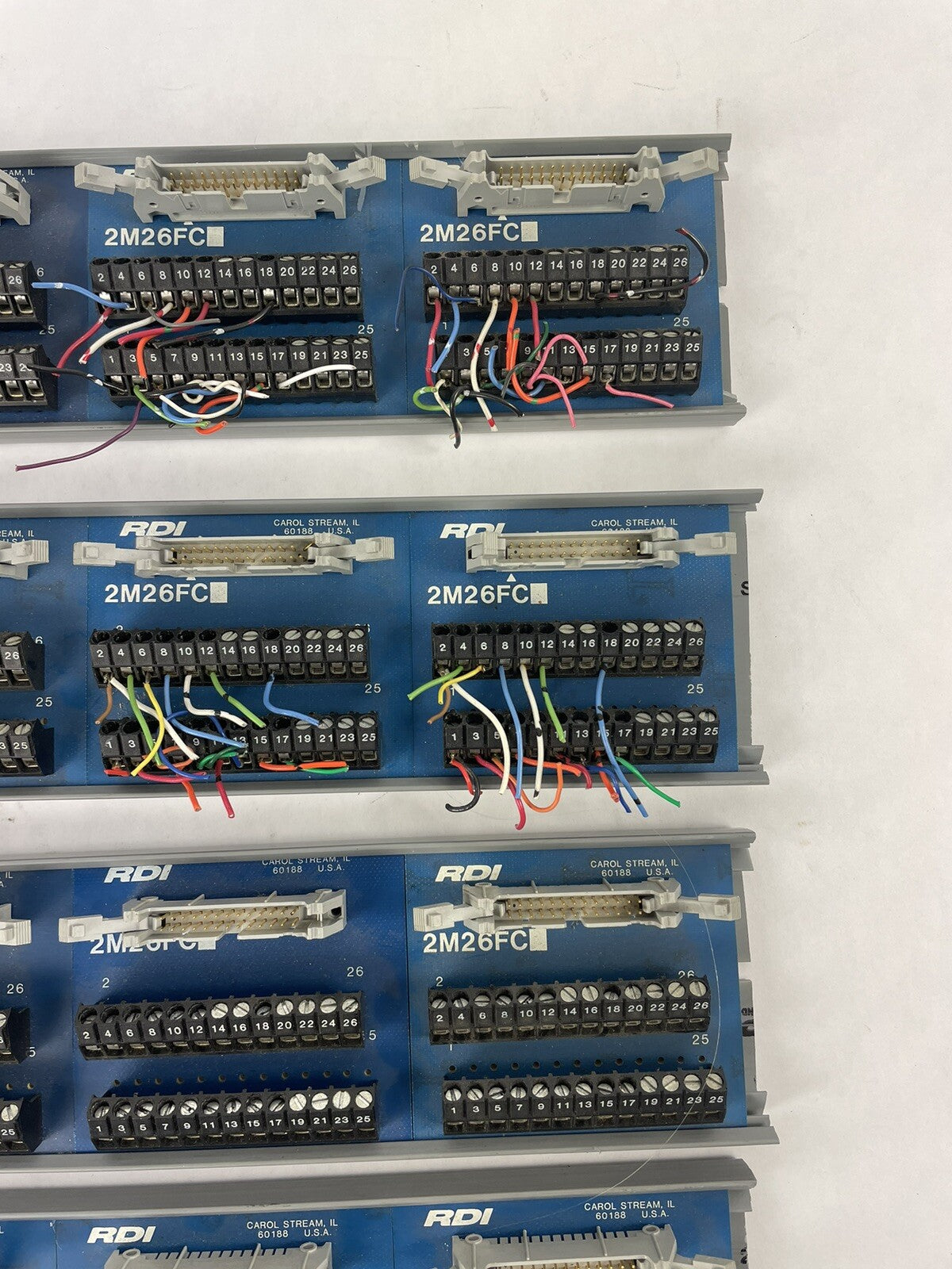 Lot of 16 :  RDI 2M26FC  TERMINAL BLOCK INTERFACE MODULE
