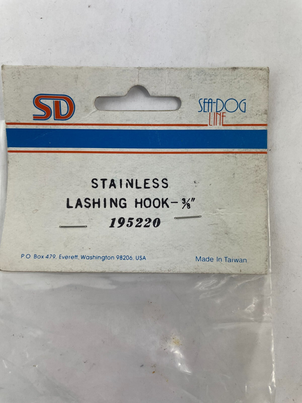 Seadog Line Stainless Lashing Hook 195220 Taiwan Durable Robust Marine Hardware