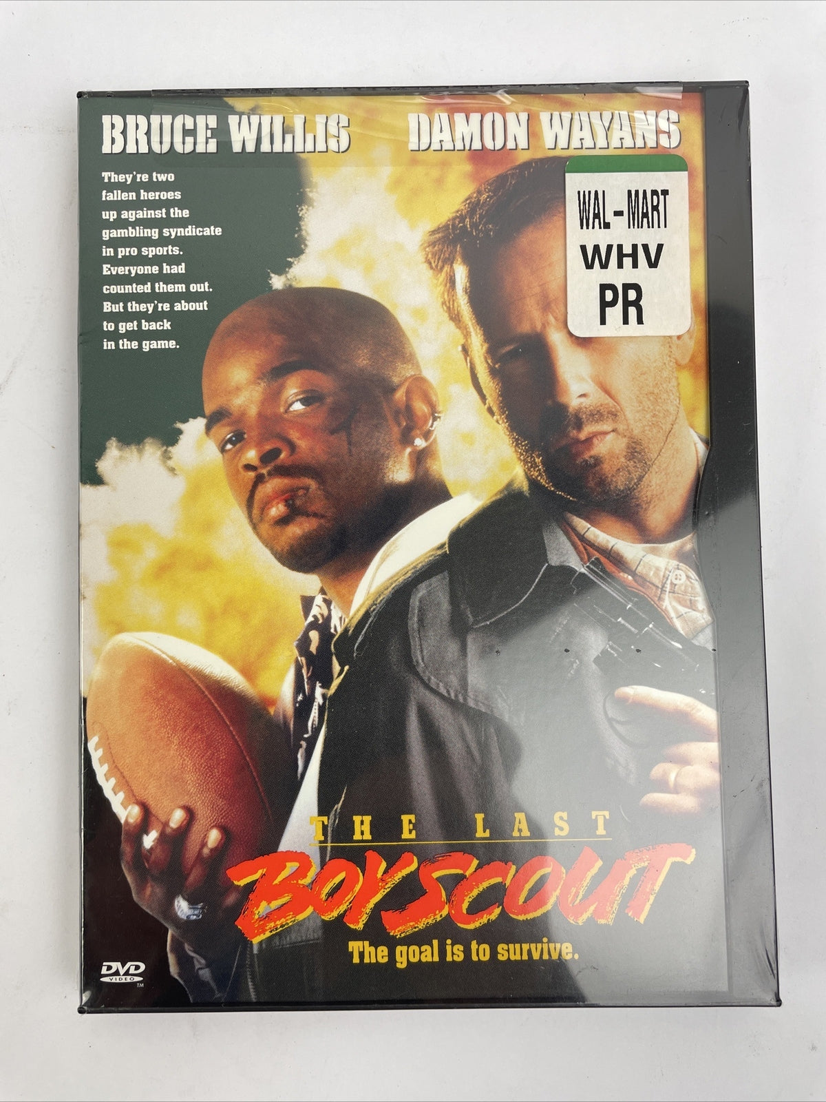 The Last Boy Scout DVD Video 1998 ( Factory Sealed ) Bruce Willis Damon Wayans
