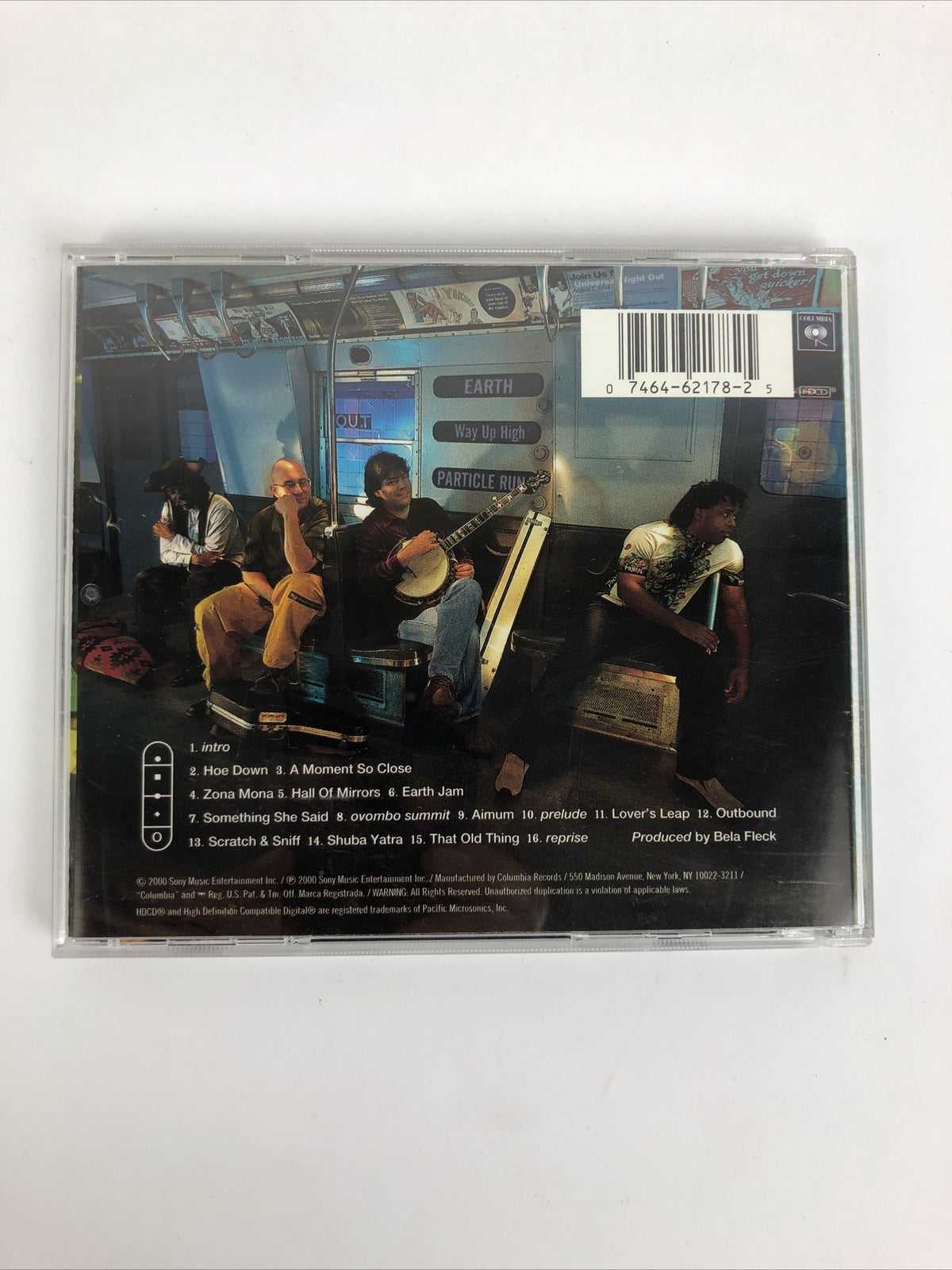 Bela Fleck & the Flecktone " OUTBOUND "- Digital Audio CD 2000 MINT DISC     #56
