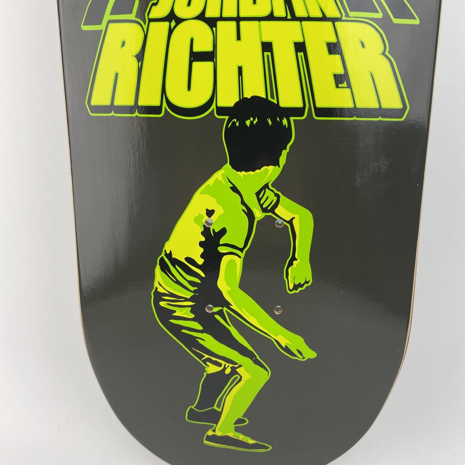 Jordan Richter Signature GREEN ISSUE Nollie North Graphic Skateboard Deck 8.25"