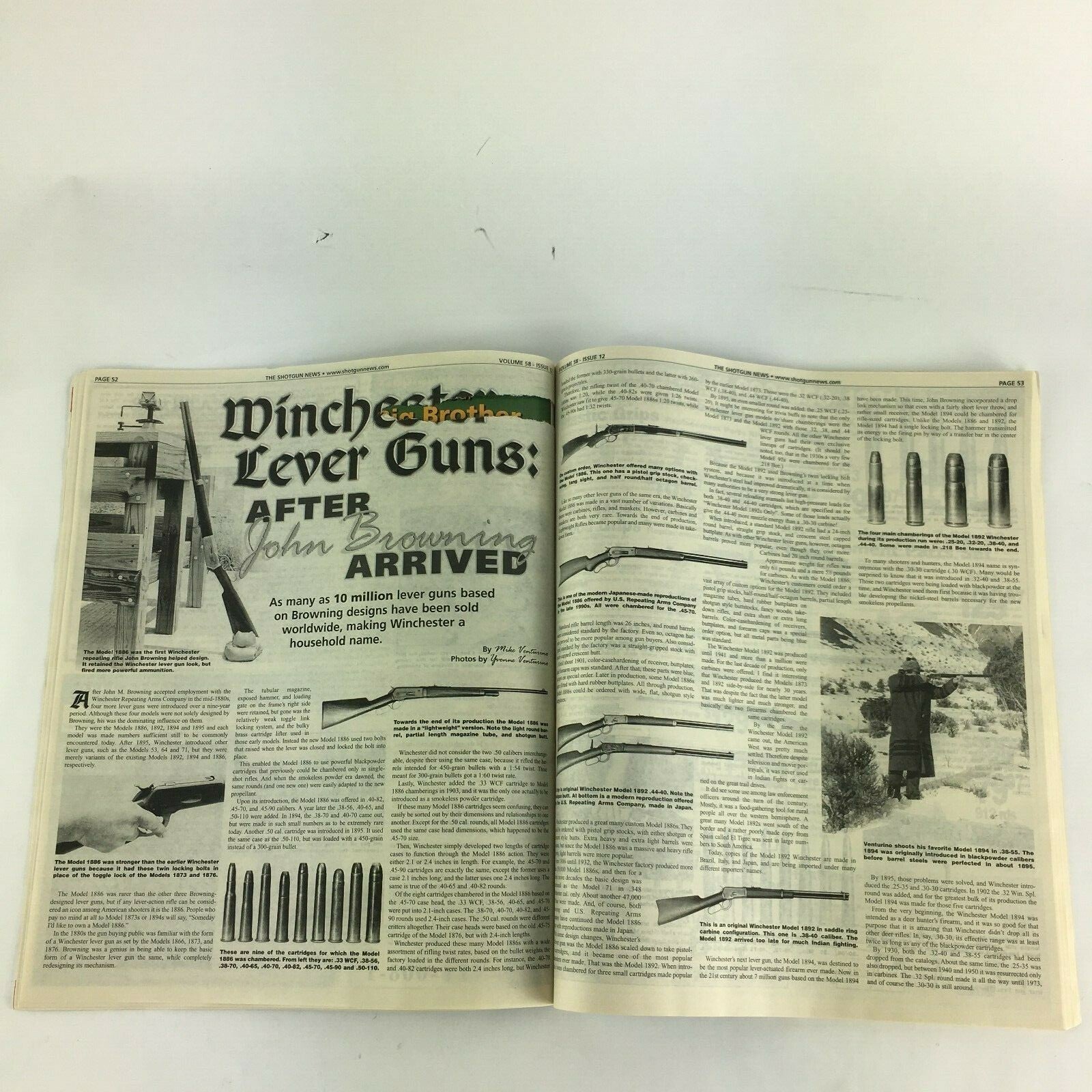 April 2004 Shotgun News Magazine Tundra Target Test Long Range .308 Kokalis